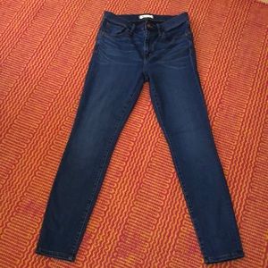 Madewell Roadtripper High Wasit Skinny Jeans